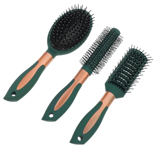 DOITOOL 3St Kamm-Set Herren Haarkamm Massagepaddelbürste Lockenkämme Herrenkamm Kämme für Männer Stylingkamm für Männer Haarstyling-Gerät Friseurkamm Ölkopf Massagekamm Mann Abs von DOITOOL