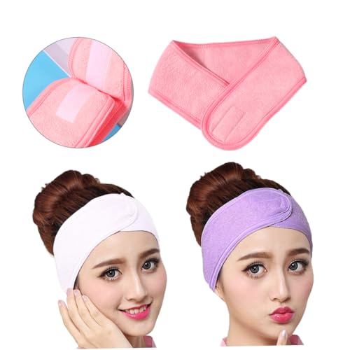 DOITOOL 3St health wellness Schönheit hairband geschirhandtuecher Geschenkidee nocosmetis elastische bänder cosmetic Haar Styling Sport Stirnband Kosmetiktasche Schal Mädchen Wäschesack von DOITOOL