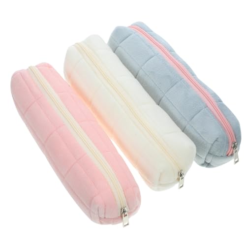 DOITOOL 3stücke Stifte Tasche Reißverschluss Federtasche Für Schüler Und Haushalt Großes Fassungsvermögen Zum Aufbewahren Von Bleistiften Kugelschreibern Linealen Und Mehr von DOITOOL