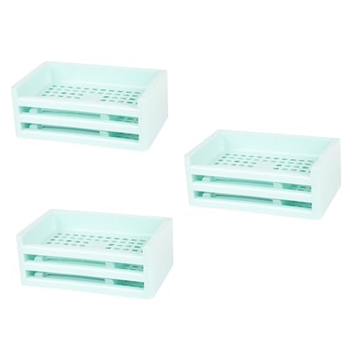 DOITOOL 3er-box Desktop-dokumenten-briefablage Make-up-koffer-organizer Aufbewahrungsbehälter Für Kosmetische Schreibwaren Make-up-organizer Kosmetikbox Lagerung Büro von DOITOOL