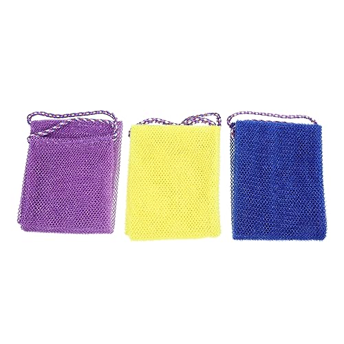 DOITOOL 3st Badetuch Mit Kordelzug Geschirr Für Männer Körper-luffa-peeling Peeling-rückenriemen Körpertücher Zum Duschen Waschen Mann Handtuch Nylon Ein Bad Nehmen von DOITOOL