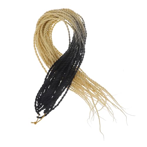 DOITOOL 3st Erweiterungen Geflochtene Synthetische Haarteile Haare Pferdeschwanz Clip Auf Pferdeschwänze Coole Armbänder Für Männer Synthetisches Haarteil Dreadlocks Verlängern Flechten von DOITOOL