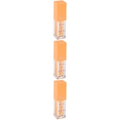 DOITOOL 3st Fruchtiger Lipgloss Make-up-lippenstift Einfacher Lipgloss Frauen Lipgloss Lipgloss-geschenk Fruchtiger Spiegel-lipgloss Frauenkosmetik Lippenöle Fräulein Plastik Fülle Butter von DOITOOL