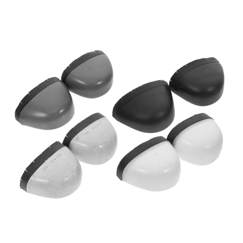 DOITOOL 4 Paar Arbeitsschutz Stahlkappen Schuhüberzüge für Herren Damen Leichter Stoßfester Metatarsal Fußschutz mit Atmungsaktivem Material und Hoher Durchstoßfestigkeit von DOITOOL