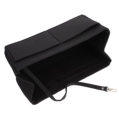 DOITOOL 4 Stück Aufbewahrungsbeutel aus Filz Kosmetiktasche Reisetaschen für Damen Make-up-Tasche Make-up-Organizer-Tasche Handtaschen Schminktasche aus Filz Kosmetikbehälter von DOITOOL