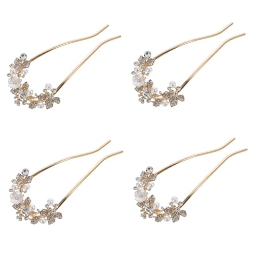 DOITOOL 4 Stück Elegante Haargabel Mit Strasssteinen Dutt Haarstab Hochzeitshaar Für Frauen Haarschmuck Für Frauen DOITOOL 4 Stück Elegante Haargabel Mit Strasssteinen Dutt Haarstab Hochzeitshaar Für Frauen Haarschmuck Für Frauen von DOITOOL
