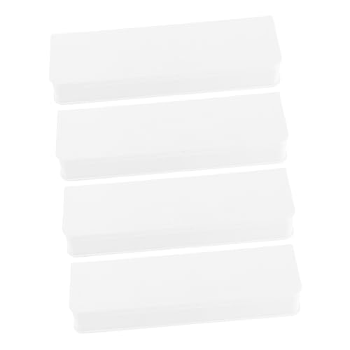 DOITOOL 4 Stück Leichtes Federmäppchen aus Robustem PP Kunststoff Vielseitige Mehrschichtige Stiftebox für Büro Schule und Reise Geräumiger Eleganter Organizer für Erwachsene von DOITOOL