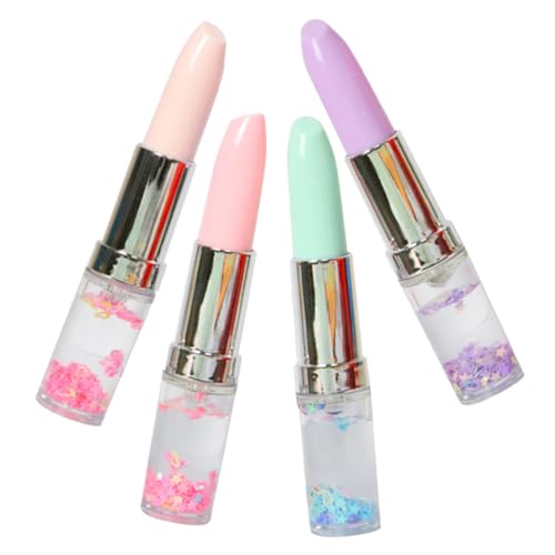 DOITOOL 4stücke Lippenstift-stifte Kreative Kugelschreiber Süße Schreibstifte Lippenstift-gelstifte Lustige Tintenstifte Für Frauen Und Mädchen Schulbedarf von DOITOOL