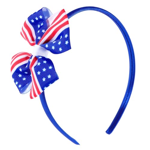 DOITOOL Patriotische Haaraccessoires Haarspangen Für Frauen Haarschmuck Für Kinder Haarschmuck Für Mädchen Haarklammern Für Frauen Bowknot-haarspange Damen Vereinigte Staaten Krawatte von DOITOOL