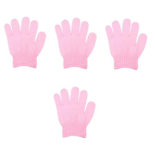 DOITOOL 40 Stk Fünf-Finger-Badehandschuhe Bad Luffas Peeling-Körperpeeling Handtuch Handtücher tragbare Duschtücher Badehandschuhe Schrubber fünf Finger Schrubben Badetuch von DOITOOL