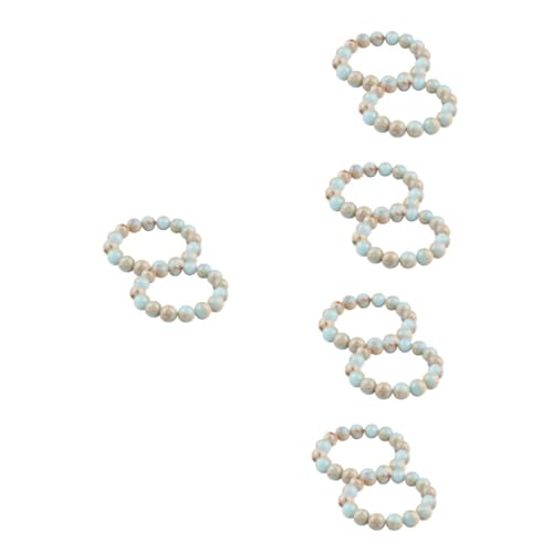DOITOOL 5 Sätze Armband Mit Perlen Dekoratives Für Frauen Einfaches Design Für Partys Und Perlen 2 Stücke * 5 von DOITOOL