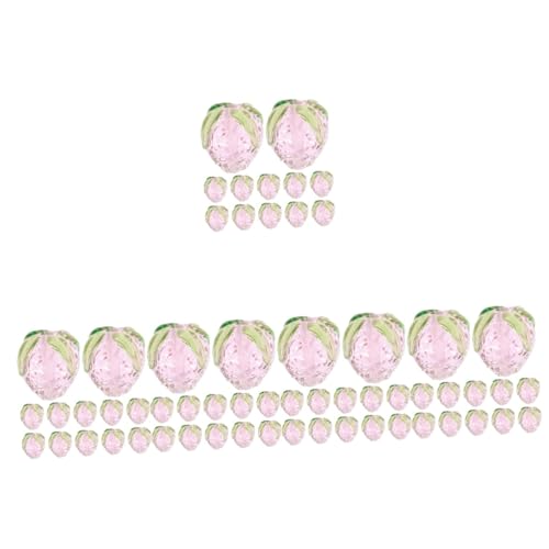 DOITOOL 5 Sätze Erdbeerarmbandschmuck Ornamente Erdbeer-schmuck-anhänger Erdbeere Thematisiert Klein Anhänger Mit Fruchtanhänger Anhänger Charms Schmuckanhänger Glas Rosa 16 Stück * 5 DOITOOL 5 Sätze Erdbeerarmbandschmuck Ornamente Erdbeer-schmuck-anhänger Erdbeere Thematisiert Klein Anhänger Mit Fruchtanhänger Anhänger Charms Schmuckanhänger Glas Rosa 16 Stück * 5 von DOITOOL