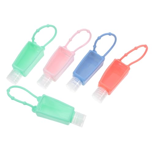 DOITOOL 5 Sätze Händedesinfektionsflasche leere Flaschenbehälter Reiselotion Röhrchen Haushalt Lotionsflasche Container Handwaschflüssigkeit Handcreme Plastik von DOITOOL