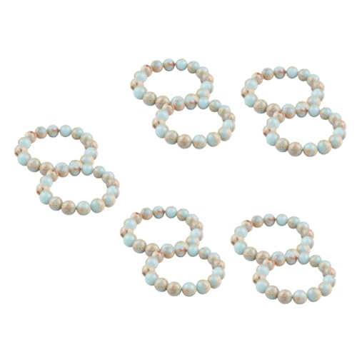 DOITOOL 5 Sätze Teiliges Perlenarmband Dekoratives Armband Für Frauen Bequeme Schmuckstücke Für Weihnachten 2 Stücke * 5 von DOITOOL