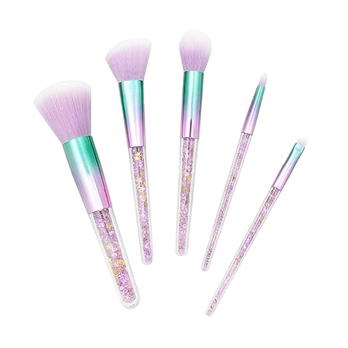 DOITOOL 5 Satz Diamant-Make-up-Pinsel-Set maquillaje para mujer Make-up Pinsel Anzüge Anzug Make-up-Pinsel für die Frau Kosmetikpinsel Kristall Reisekit Foundation-Pinsel einstellen Damen von DOITOOL