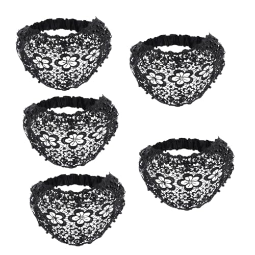 DOITOOL 5 Stück Stirnband Vintage Retro Headwrap Künstliche Spitze Kopfschmuck Boho Peiece Haarschmuck Für Mädchen Dekor Perle Pflaumenblütenmuster Haarband Gummiband Mode Miss Haarmaske DOITOOL 5 Stück Stirnband Vintage Retro Headwrap Künstliche Spitze Kopfschmuck Boho Peiece Haarschmuck Für Mädchen Dekor Perle Pflaumenblütenmuster Haarband Gummiband Mode Miss Haarmaske von DOITOOL