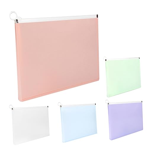 DOITOOL 5 Stück Teiliges Zipper Stifttaschen mit Großer Kapazität Multifarbige Federmäppchen für Schule und Kosmetik Kompakt Robust Genäht als Schreibwaren und Make Up Organizer DOITOOL 5 Stück Teiliges Zipper Stifttaschen mit Großer Kapazität Multifarbige Federmäppchen für Schule und Kosmetik Kompakt Robust Genäht als Schreibwaren und Make Up Organizer von DOITOOL