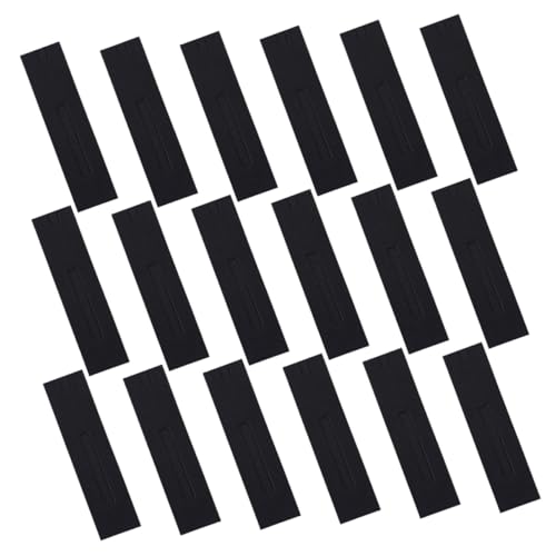 DOITOOL 50 Stück Federmäppchen mit Fenster Brunnenpenstfall Papierstifthalter Multifunktionales Stiftetui Vintage Pen Case Hülle für Stiftbeutel kleine Bleistifttasche schwarzer Karton von DOITOOL