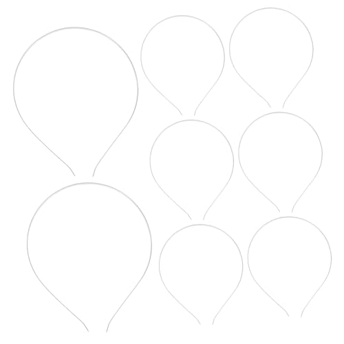 DOITOOL 50 Stück Haarreifen Bastelset Unvollendete Haarreifen für Diy Haarschmuck Leicht Elastisch für Hochzeiten Feste und Tägliches von DOITOOL