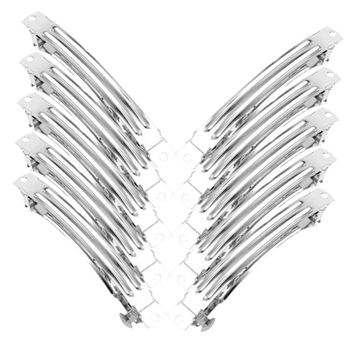 DOITOOL 50stücke Metallfederclips Haarspangen Diy Material Zubehör Styling-tools Für Damen Frisuren Accessoires Bastelbedarf Und Mehr von DOITOOL