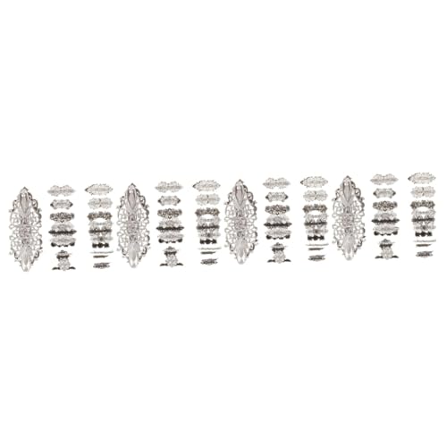 DOITOOL 56 Stk Vintage Haarnadel Haar Klammern Haarklammer Vintage-Dekor Frösche dekor Tiara Haarschmuck Vintage-Federklammern Kopfschmuck für Mädchen Metall schmücken von DOITOOL