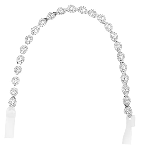 DOITOOL 5st Strass-stirnband Kopfschmuck Aus Kristall Haaraccessoires Brautschmuck Band-haargummis Kopfschmuck Für Die Braut Braut- Kind Blumenmädchen Haarschmuck von DOITOOL