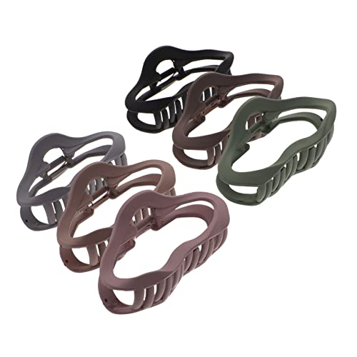 DOITOOL 6stücke Haarklammern Für Langes Haar Haarklammer Für Frauen Haarklammern Für Haare Haarklammer Für Dünnes Haar Für Partys Und Täglichen Gebrauch von DOITOOL