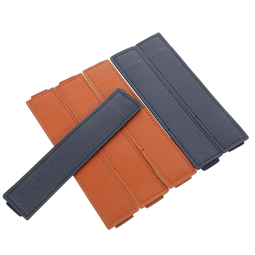 DOITOOL 6 Stück Kondensatorstifthülle Stifthalter für den Schreibtisch Bleistiftfall Beutel Ärmel federmäppchen Lederstifthalter Stifthülle für Notizbuch elastischer Stoff von DOITOOL