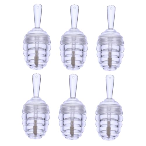 DOITOOL 6 Stücke Mini Beehive Form Lip Gloss Rohre Leere Behälter Für Honeycomb Lip Produkte von DOITOOL