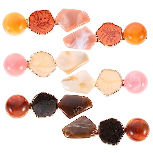 DOITOOL 6St Entenschnabel-Haar-Accessoires haarschmuck Mädchen Entenschnabel-Clip Knall-Clip Haarnadel Fräulein Acryl von DOITOOL