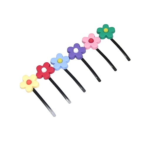 DOITOOL 6St Haarspangen Haarklammer Haar Klammern haarschmuck Haarnadel Haarspange Frauen Haarspange Koreanische Version Kopfbedeckung Knall-Clip Fräulein von DOITOOL