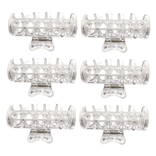 DOITOOL 6St Lotus Teelichthalter Heißwalzenklammern Haarklammern gurtwickler Lockenclips Friseurklammern Keramik Maschinen riegel Isolationsbaumwolle Lockenwickler DOITOOL 6St Lotus Teelichthalter Heißwalzenklammern Haarklammern gurtwickler Lockenclips Friseurklammern Keramik Maschinen riegel Isolationsbaumwolle Lockenwickler von DOITOOL