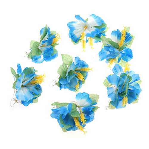 DOITOOL 6St hawaiianische Leis Haarspangen für Mädchen Boho-Haarspangen Hochzeit Haarspangen Haarnadel Haarklammer hawaiianische Haarspange Haarspange die Blumen Requisiten Urlaub von DOITOOL