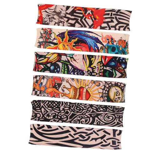 DOITOOL 6st Halloween-ärmel Handschuhe Armschutz Polyester Mann Manschette von DOITOOL