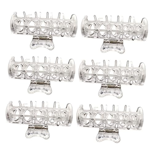 DOITOOL Haarklammern 6st Lotus Teelichthalter Kissen Für Bh-träger Lockenwickler Haarstylingrolle Puppenköpfe Zum Basteln Beheizte Rollenclips Lockenclips Heißwalzenklammern Keramik DOITOOL Haarklammern 6st Lotus Teelichthalter Kissen Für Bh-träger Lockenwickler Haarstylingrolle Puppenköpfe Zum Basteln Beheizte Rollenclips Lockenclips Heißwalzenklammern Keramik von DOITOOL