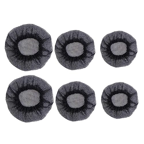 DOITOOL 6St Perückennetzkappe elastisches Netz Accessoires für Mädchen dehnbar Tiara Haarnetz Kopfschmuck unsichtbares Haarnetz Hohe Elastizität Schal feinmaschig Kopfbedeckung Mesh-Kappe von DOITOOL