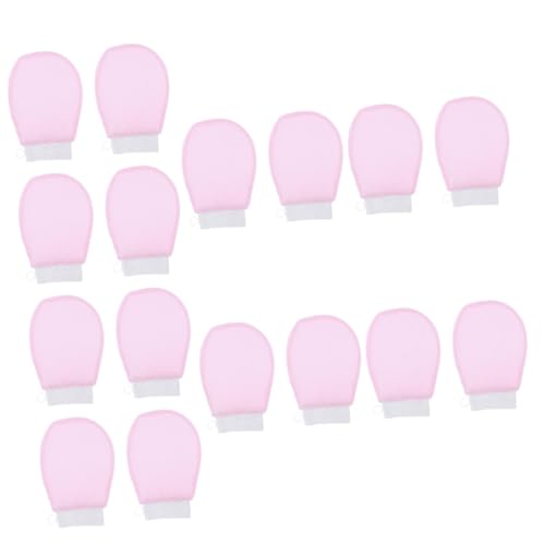 DOITOOL 8 Paare Badehandschuhe Körperpeeling für Frauen Luffa-Handschuh Peeling-Handtuch Hautzellenentferner duschstoß nützliche Handschuhe Schrubbhandschuhe doppelseitig Badetuch Fräulein von DOITOOL