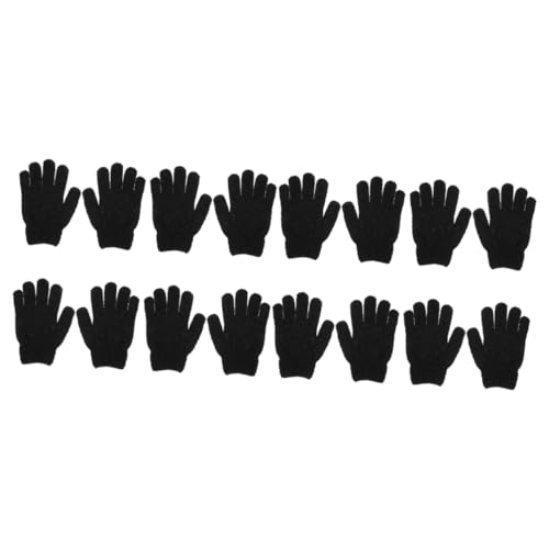 DOITOOL 8 Paare Peeling-Handschuhe für den Rücken Gesichtsschwamm Nasenpiercing-Set Handtuch Handtücher Badehandschuhe Duschhandschuh Schutz Gesichtstuch Schrubben Wäscher von DOITOOL