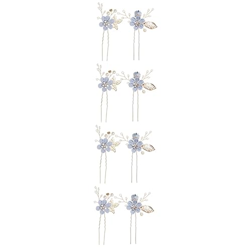 DOITOOL 4 Sets Haarschmuck Für Brautjungfern Hochzeitsstirnband Brautstirnband Kopfschmuck Für Die Hochzeit Hochzeitsstirnbänder Für Frauen 2 Stück * 4 von DOITOOL