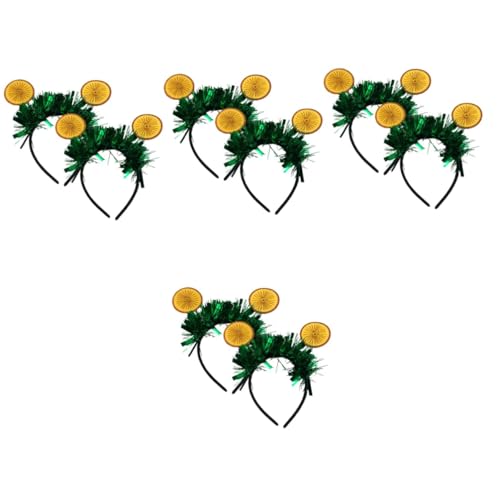 DOITOOL 8 Stk Obst-stirnband Kleider Für Kinder Haarschmuck Im Hawaii-stil Hawaiianische Haaraccessoires Hawaiianische Party-stirnbänder Hasenhaarklaue Mädchen Pool-party Ananas Grüßer von DOITOOL