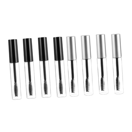 DOITOOL 8st Wimperntusche Mascara-tuben Mit Zauberstäben Leer Wimpernbehälter Mascara-fläschchen Und -stäbchen Klarer Behälter Mascara Leere Behälter Füllung Leere Flasche von DOITOOL