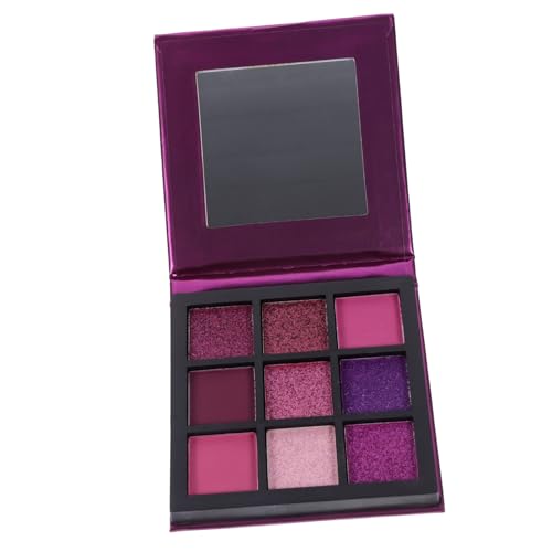 DOITOOL 9 lidschatten Make-up-Palette helles Licht schimmern Violett von DOITOOL