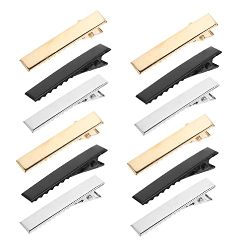 DOITOOL 90stücke Krokodilklemmen Für Haare Kleine Metall-haarklammern in Entenschnabelform Zum Stylen Und Abteilen Diy-haaraccessoires Für Frauen Und Mädchen von DOITOOL