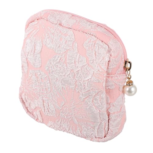 DOITOOL Aufbewahrungsbeutel für Damenbinden Taschen zur Aufbewahrung von Servietten Padhalter Kosmetiktasche Make-up-Taschen Geldbörsen zarte Periodentasche Tamponhalter Kleiner Mund Pads von DOITOOL