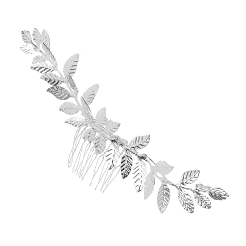 DOITOOL Haarkamm aus Blattsilber Haarkämme für Hochzeitsfrisuren Hochzeitsseitenkamm für die Braut Tiara Haarspangen Frauen Haarnadeln Brautkamm Mori-Abteilung Kopfbedeckung Zubehör Damen DOITOOL Haarkamm aus Blattsilber Haarkämme für Hochzeitsfrisuren Hochzeitsseitenkamm für die Braut Tiara Haarspangen Frauen Haarnadeln Brautkamm Mori-Abteilung Kopfbedeckung Zubehör Damen von DOITOOL