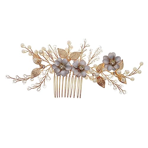 DOITOOL Atemberaubender Haar-styling-kamm Für Die Hochzeit Eleganter Braut-kopfschmuck Haar-accessoires Für Mädchen von DOITOOL