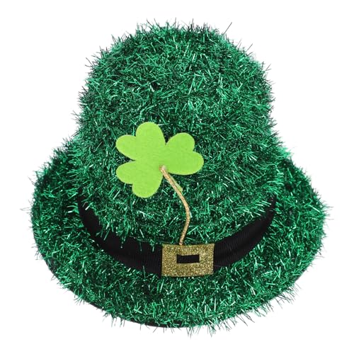 DOITOOL Eleganter Damen Mini Hut Mütze Haarspange St. Patricks Day Haarschmuck Vielseitig Einsetzbar Party Kopfbedeckung von DOITOOL