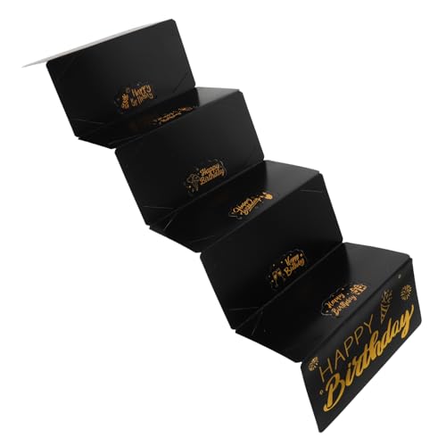 DOITOOL Eleganter Geburtstags Geldumschlag mit Fächern Kompakte Innovativer Bargeld Überraschungseffekt Dekorativer Kartenhalter für Männer Frauen Partygeschenk von DOITOOL