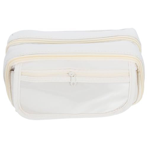 DOITOOL Federmäppchen Für Schüler Großes Fassungsvermögen Tasche Mit Radiergummi Lineal Schreibwaren Organizer Kosmetiktasche Lippenstifttasche Buntstifte Marker Und Stifte von DOITOOL