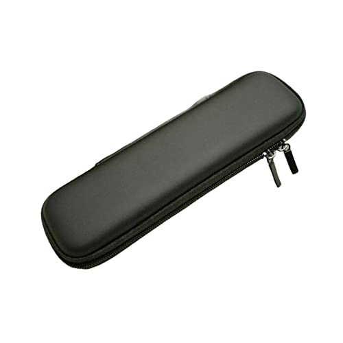 DOITOOL Federmäppchen Für Schüler Stoßfest Schreibwarenbox Stiftehalterbox Stiftehalteretui Schwarz Für Junge Mädchen Schulbedarf Sicher Verstaut Elastischer Riemen Netztasche von DOITOOL